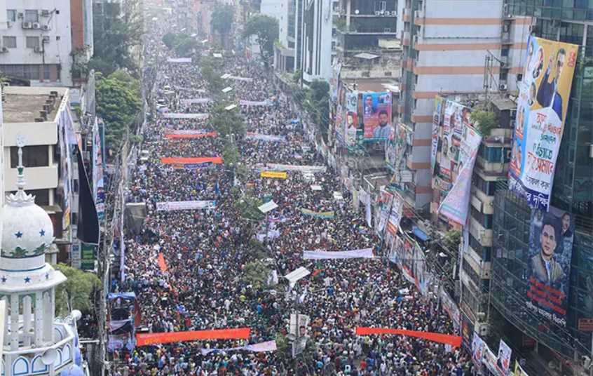 শনিবার ঢাকার সব প্রবেশপথে অবস্থানের ঘোষণা বিএনপি’র